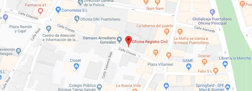 situacion del registro civil de puertollano